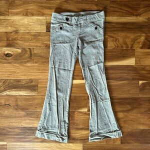 Vanity Faded Brown Color Flare Leg Dress Pants size 7